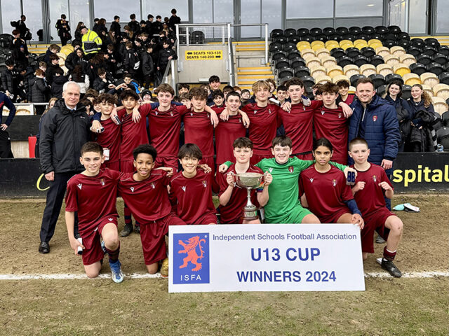 ISFA U13 Cup Winners